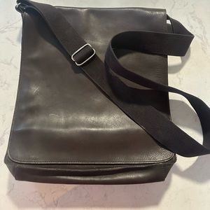 Gorgeous brown leather J.Crew bag